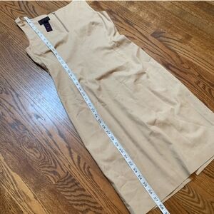 Classic Tan Sheath Ralph Lauren MidiDress